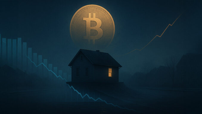 your home is worth less than ever in Bitcoin your home is worth less than ever in Bitcoin